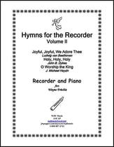 Hymns for the Recorder Volume II P.O.D. cover
